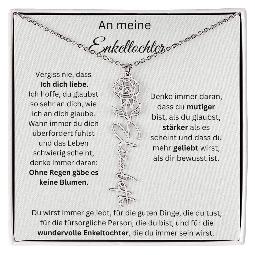 An Meine Enkeltochter - Vergiss Nie