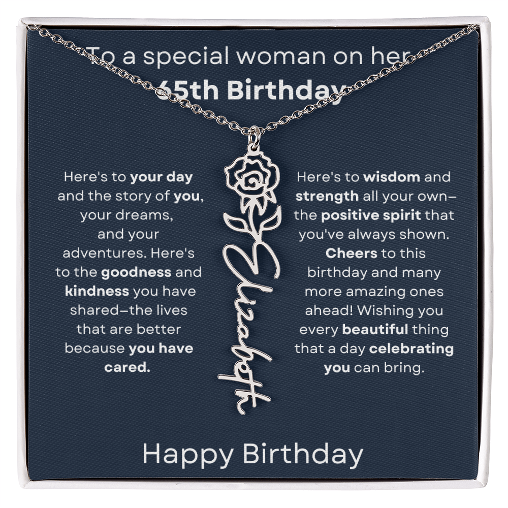 65th birthday