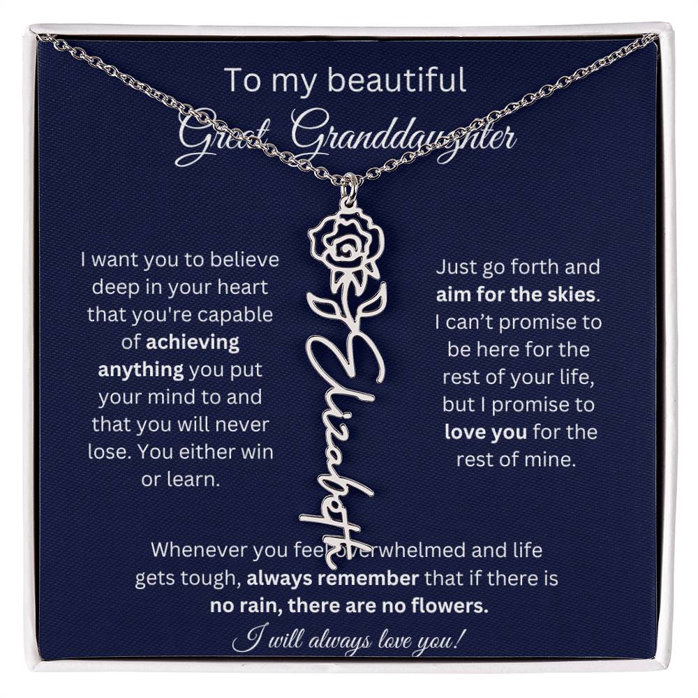 Great Granddaughter