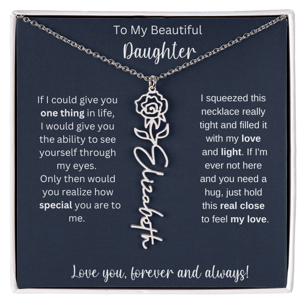 Daughter Custom Necklace 2