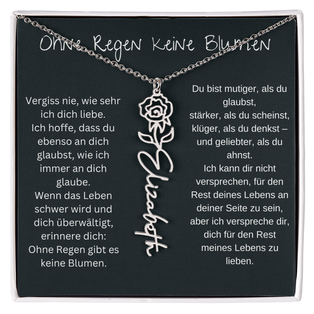 Ohne Regen Keine Blumen