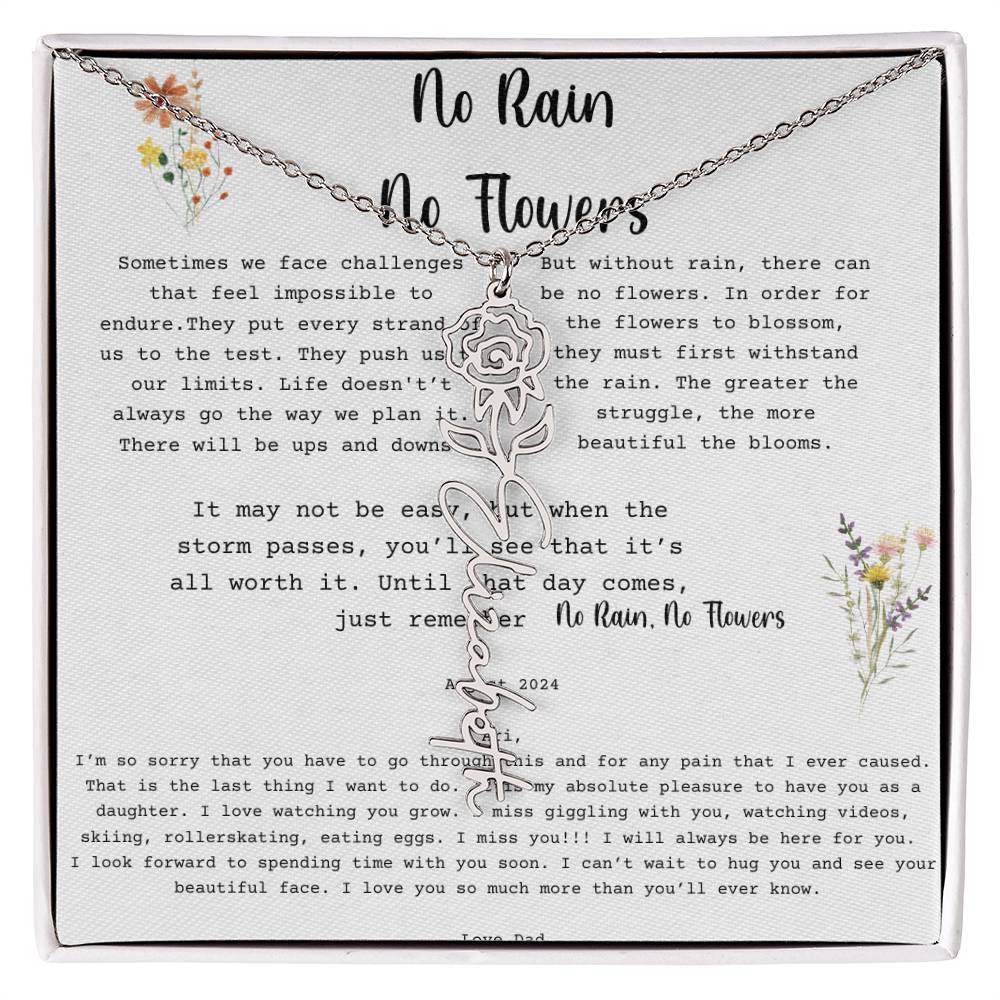 No Rain No Flowers