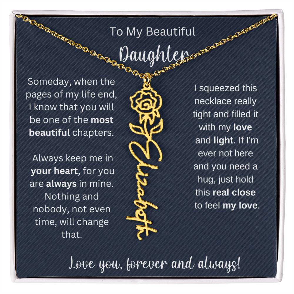 Daughter Custom Necklace 3