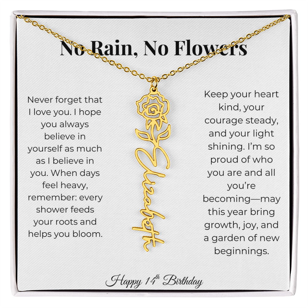 14th Birthday Gift for Daughter, Granddaughter, Niece, Goddaughter & Bonus Daughter