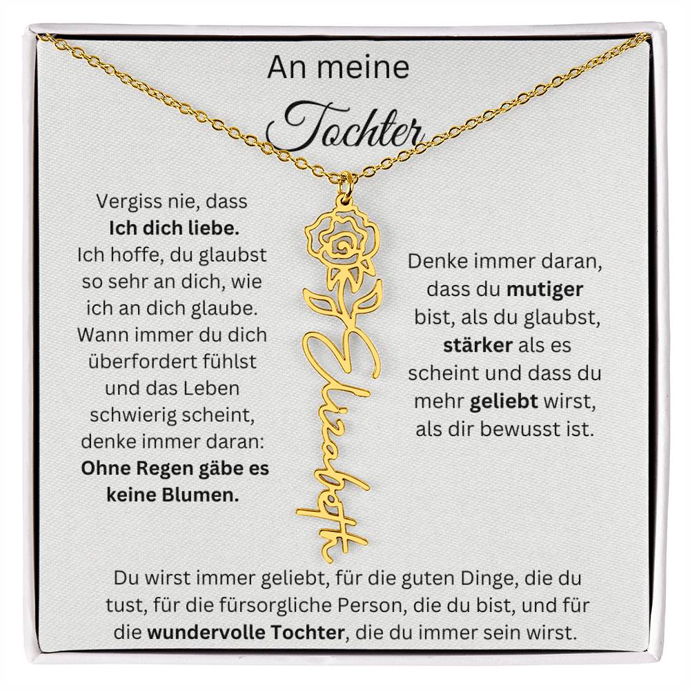 An Meine Tochter Vergiss Nie Dass Ich Dich Liebe