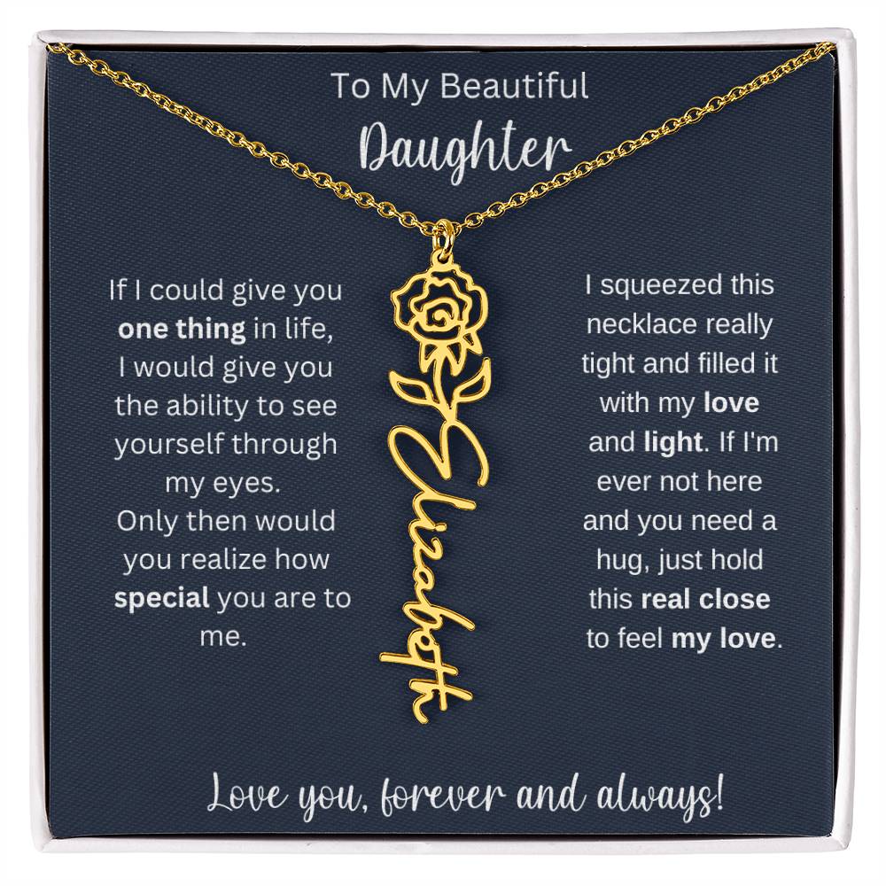 Daughter Custom Necklace 2