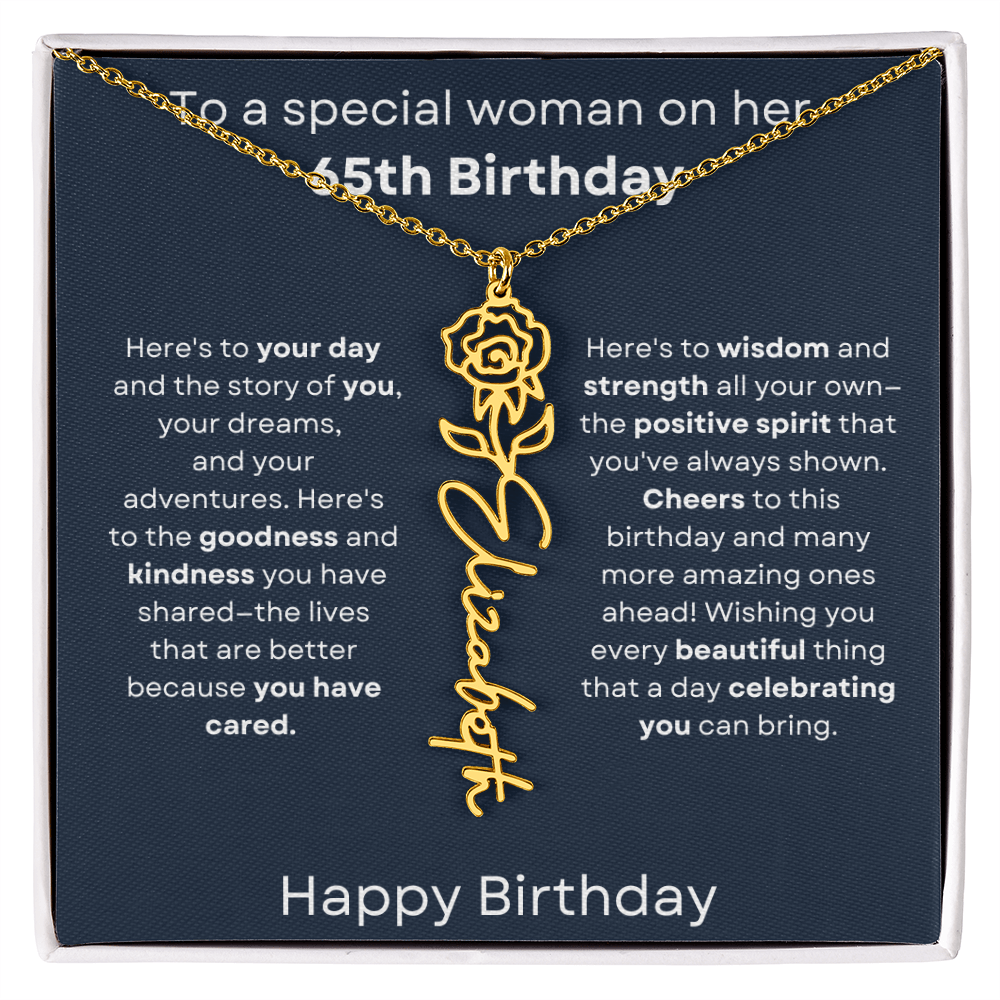65th birthday
