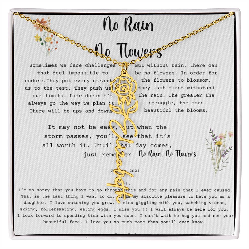 No Rain No Flowers