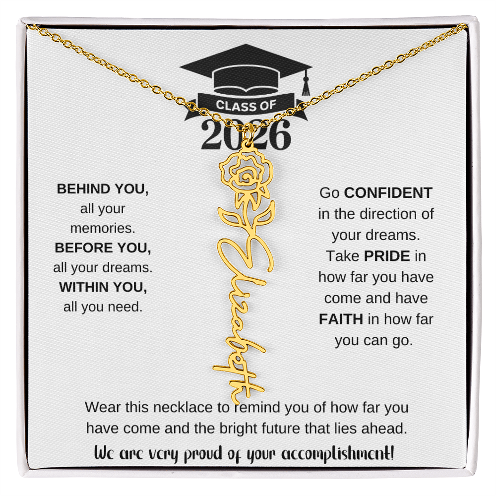 2026 Graduation Necklace