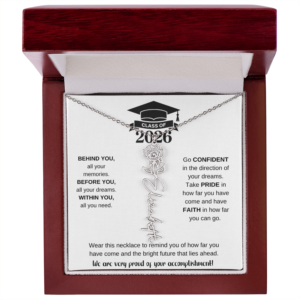 2026 Graduation Necklace
