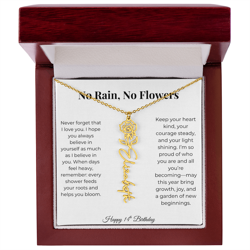 14th Birthday Gift for Daughter, Granddaughter, Niece, Goddaughter & Bonus Daughter
