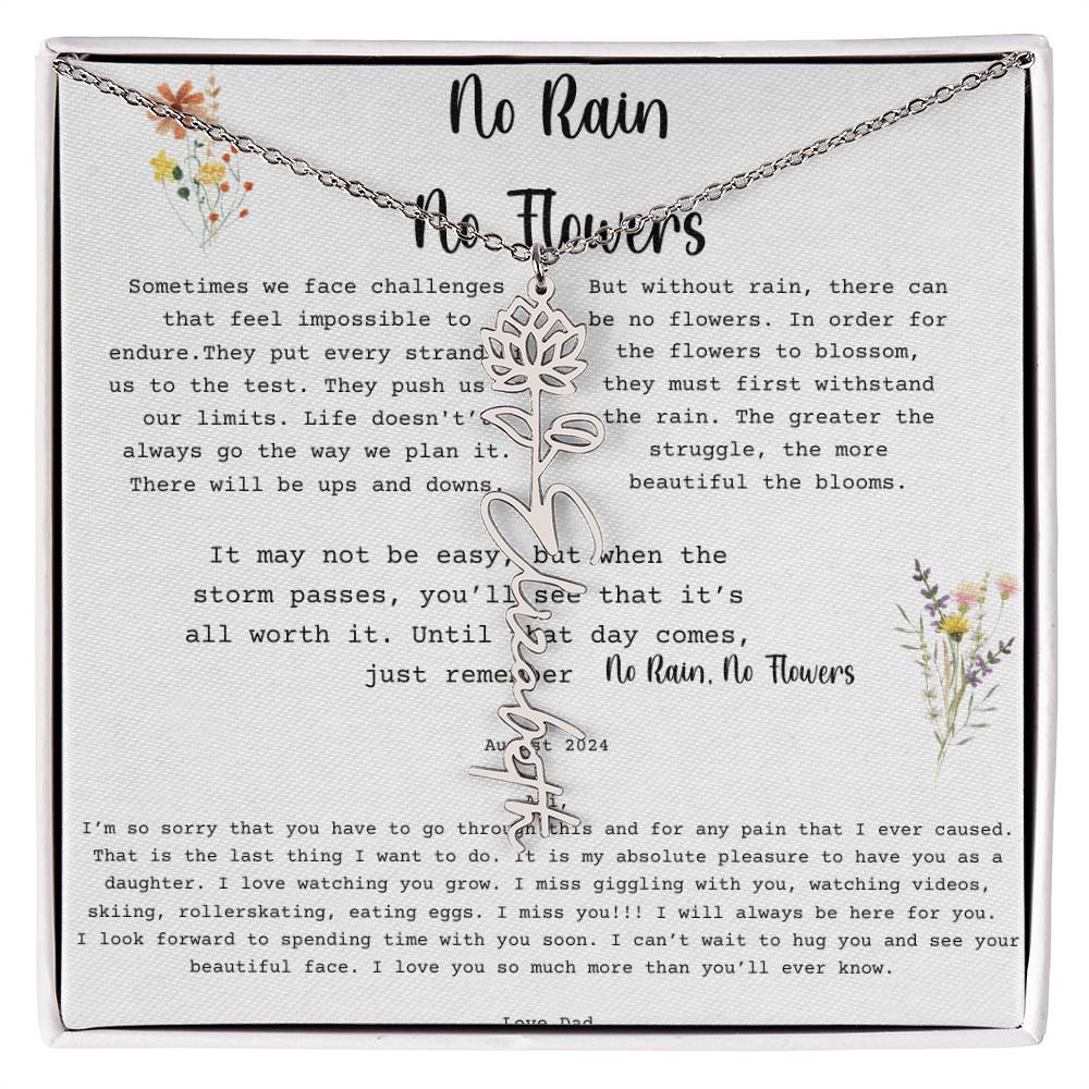No Rain No Flowers