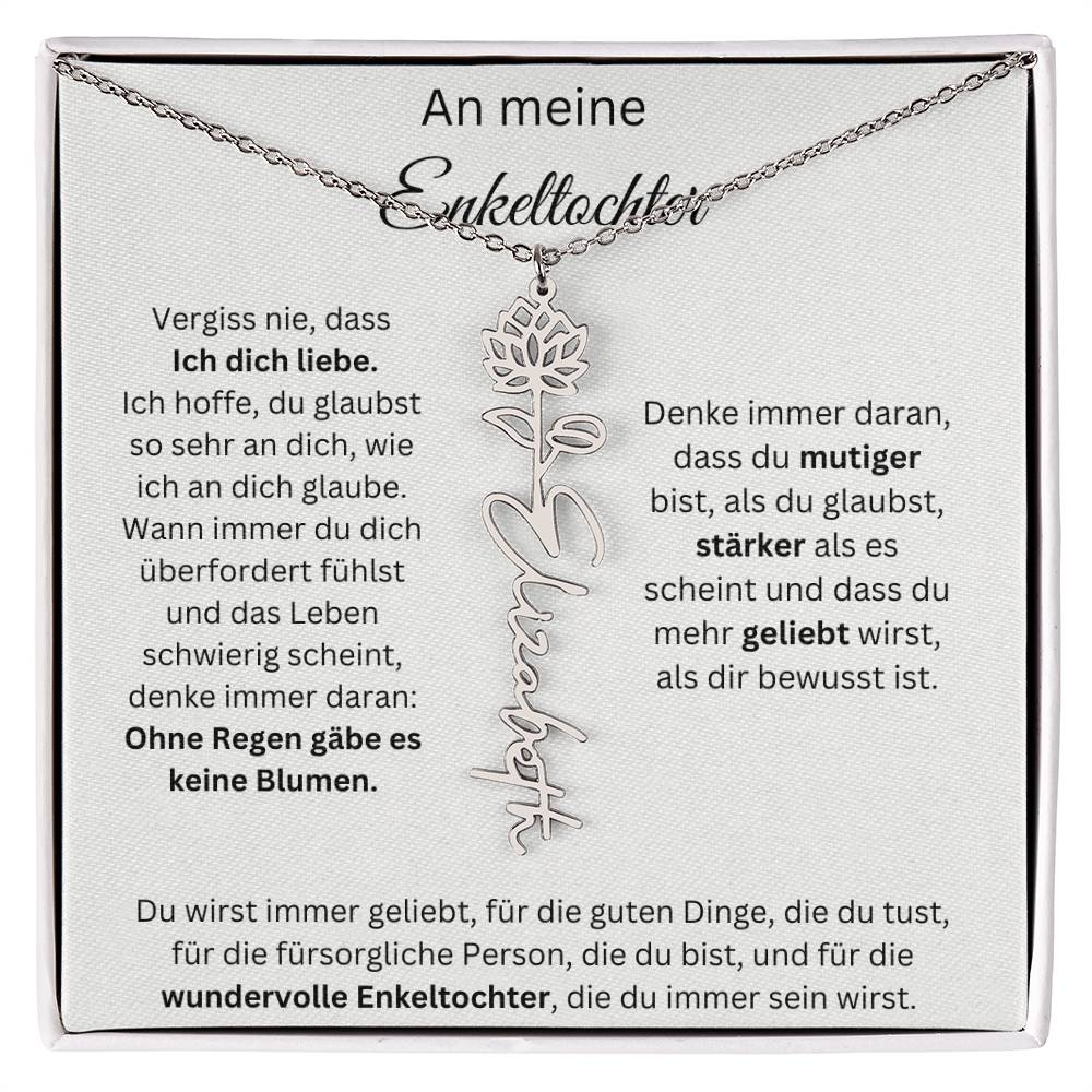 An Meine Enkeltochter - Vergiss Nie