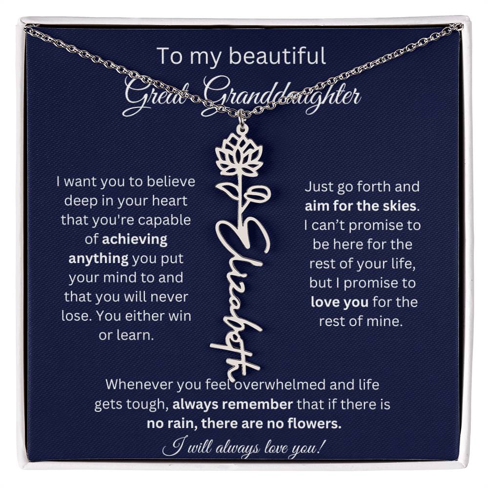 Great Granddaughter