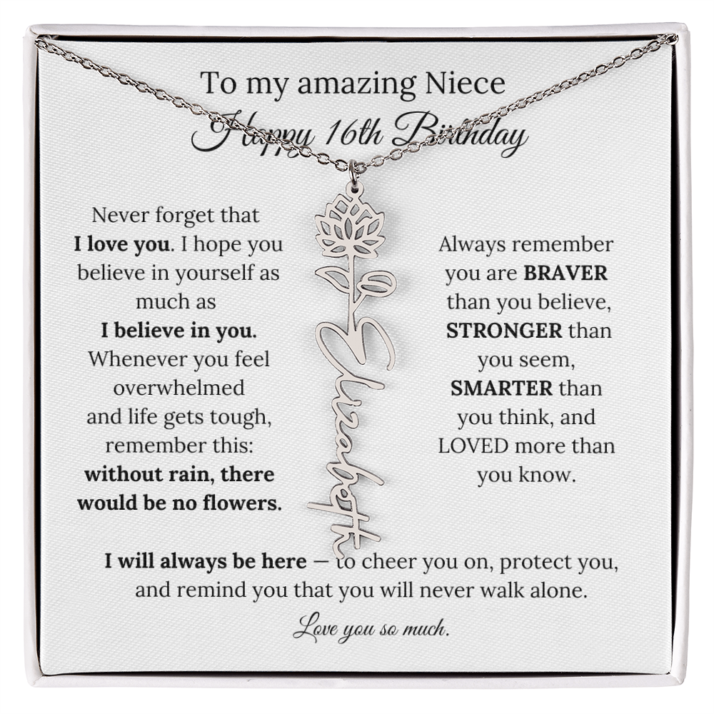 Happy 16th Birthday Gift for Niece