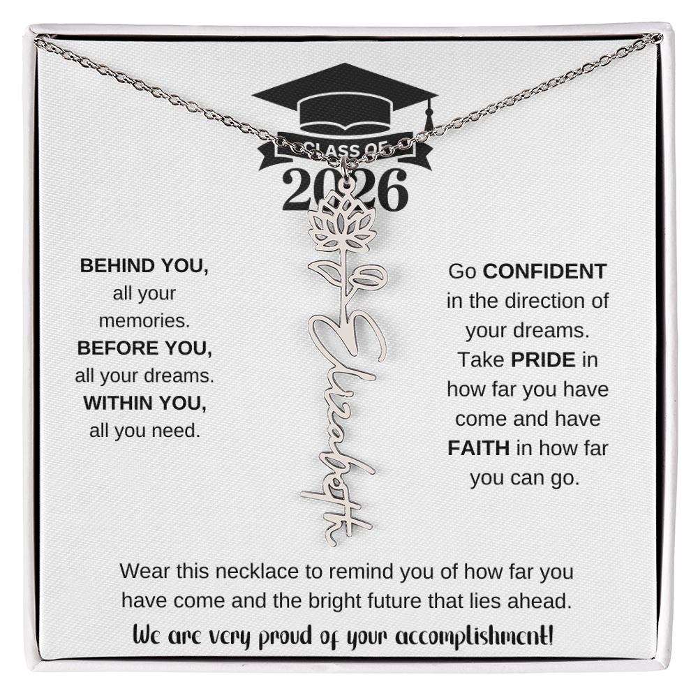 2026 Graduation Necklace