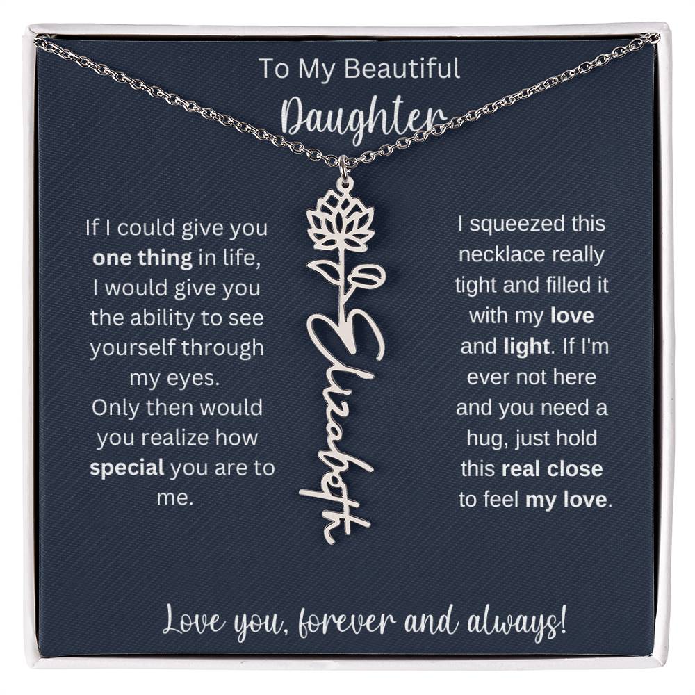 Daughter Custom Necklace 2