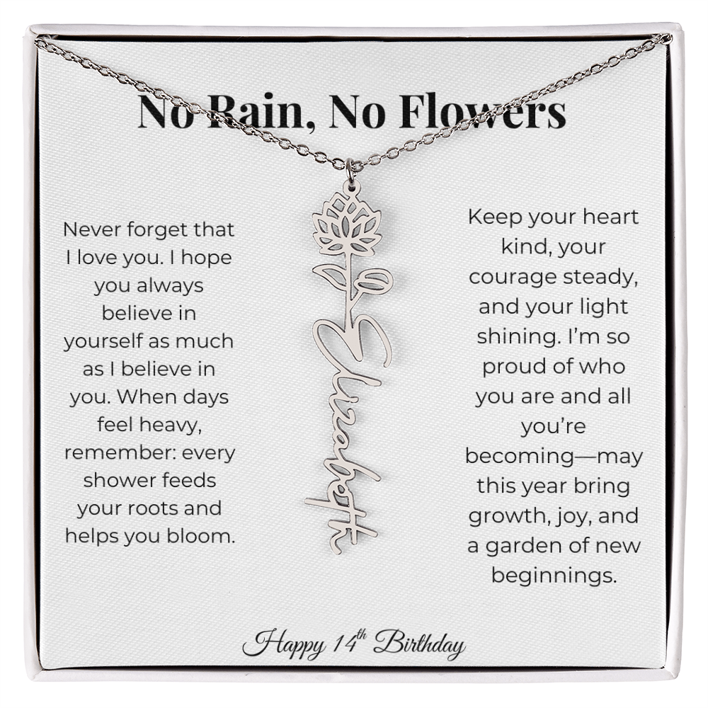 14th Birthday Gift for Daughter, Granddaughter, Niece, Goddaughter & Bonus Daughter