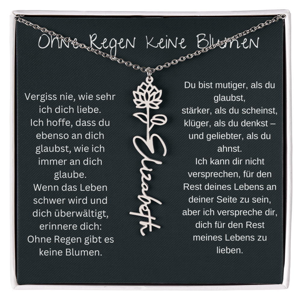 Ohne Regen Keine Blumen