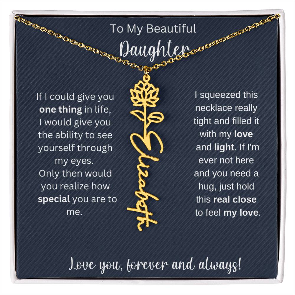 Daughter Custom Necklace 2