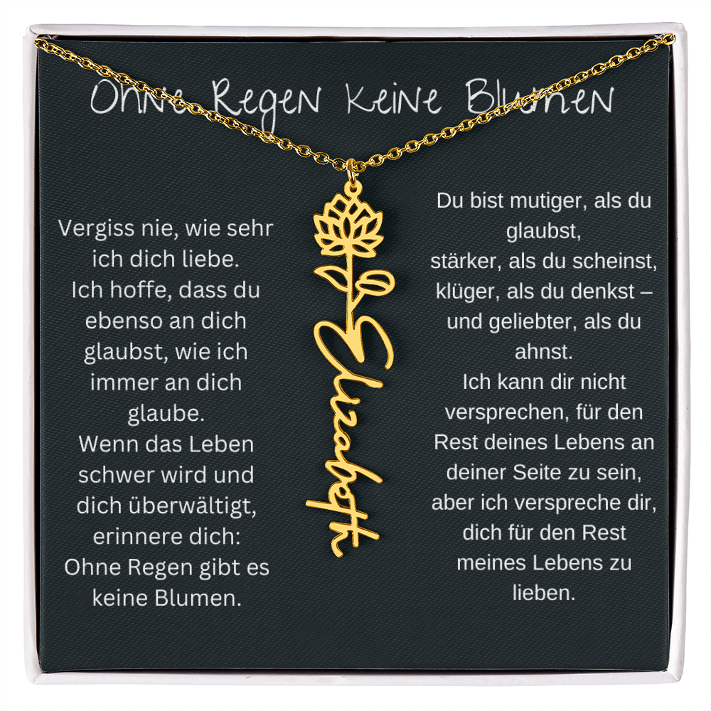 Ohne Regen Keine Blumen