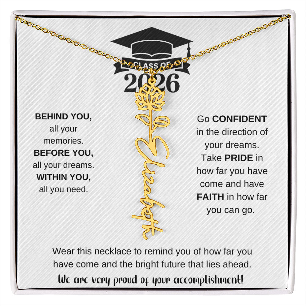 2026 Graduation Necklace