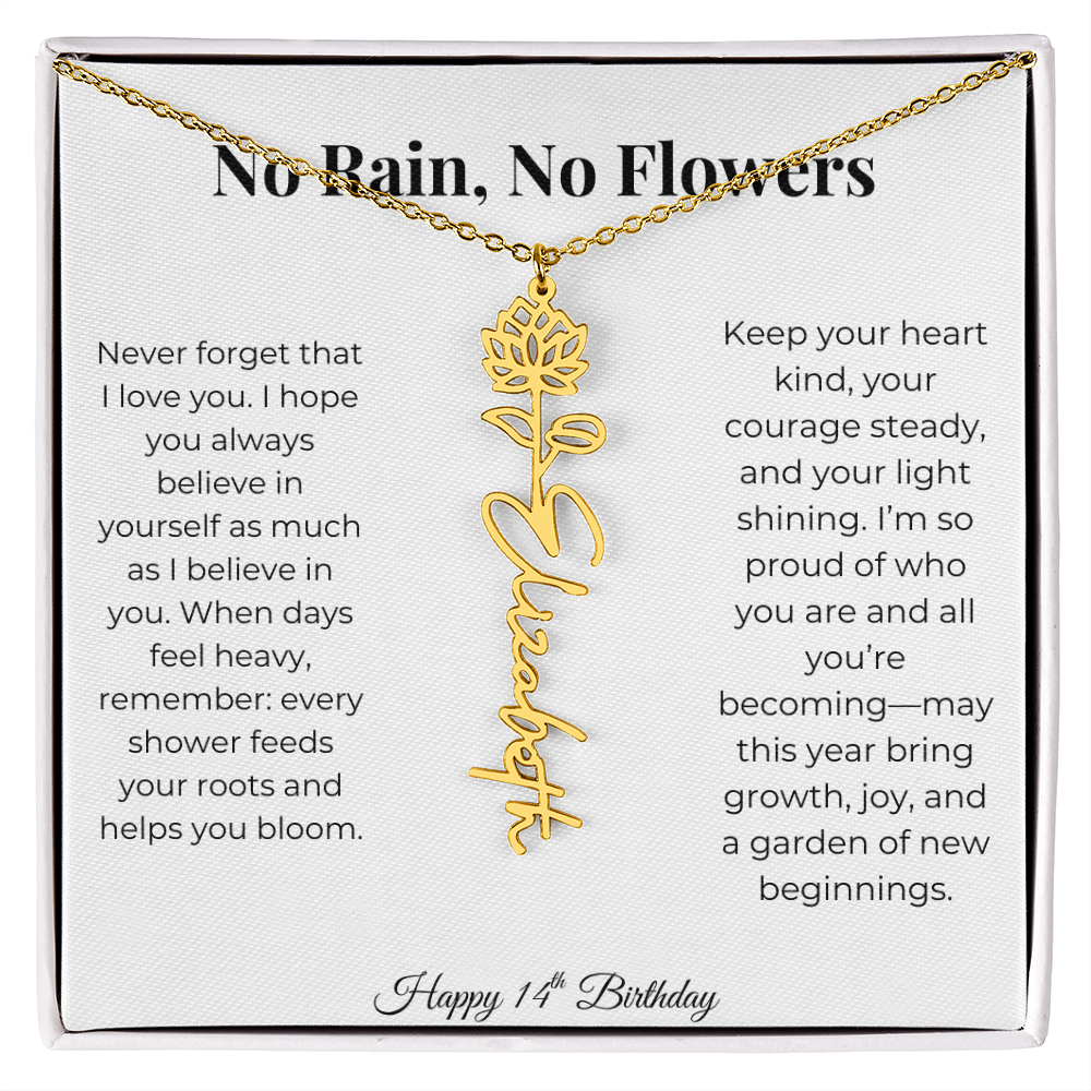 14th Birthday Gift for Daughter, Granddaughter, Niece, Goddaughter & Bonus Daughter