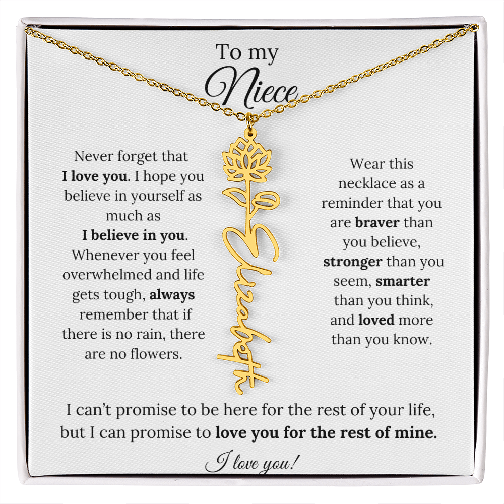 To My Niece