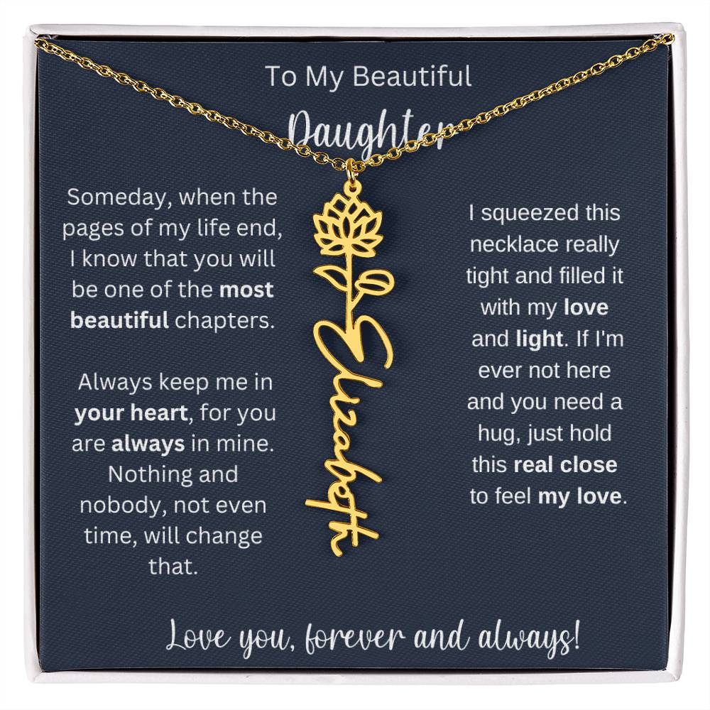 Daughter Custom Necklace 3