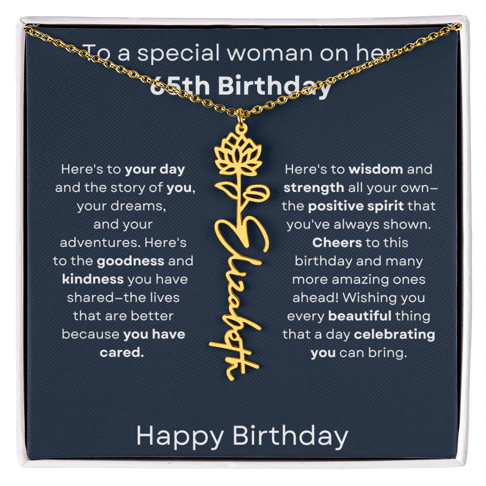 65th birthday