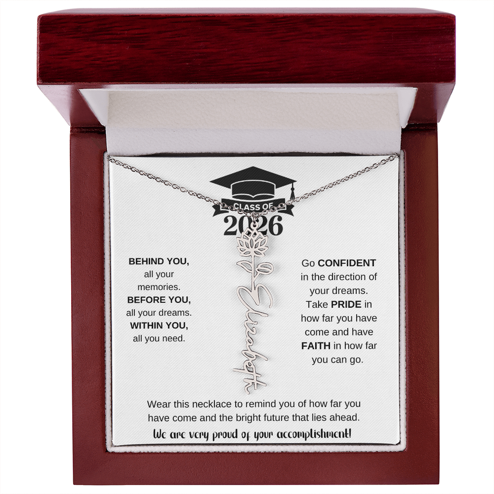 2026 Graduation Necklace