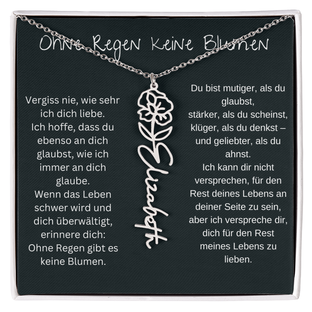 Ohne Regen Keine Blumen