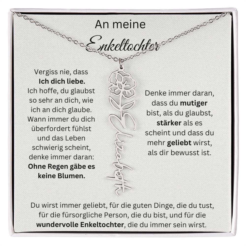 An Meine Enkeltochter - Vergiss Nie