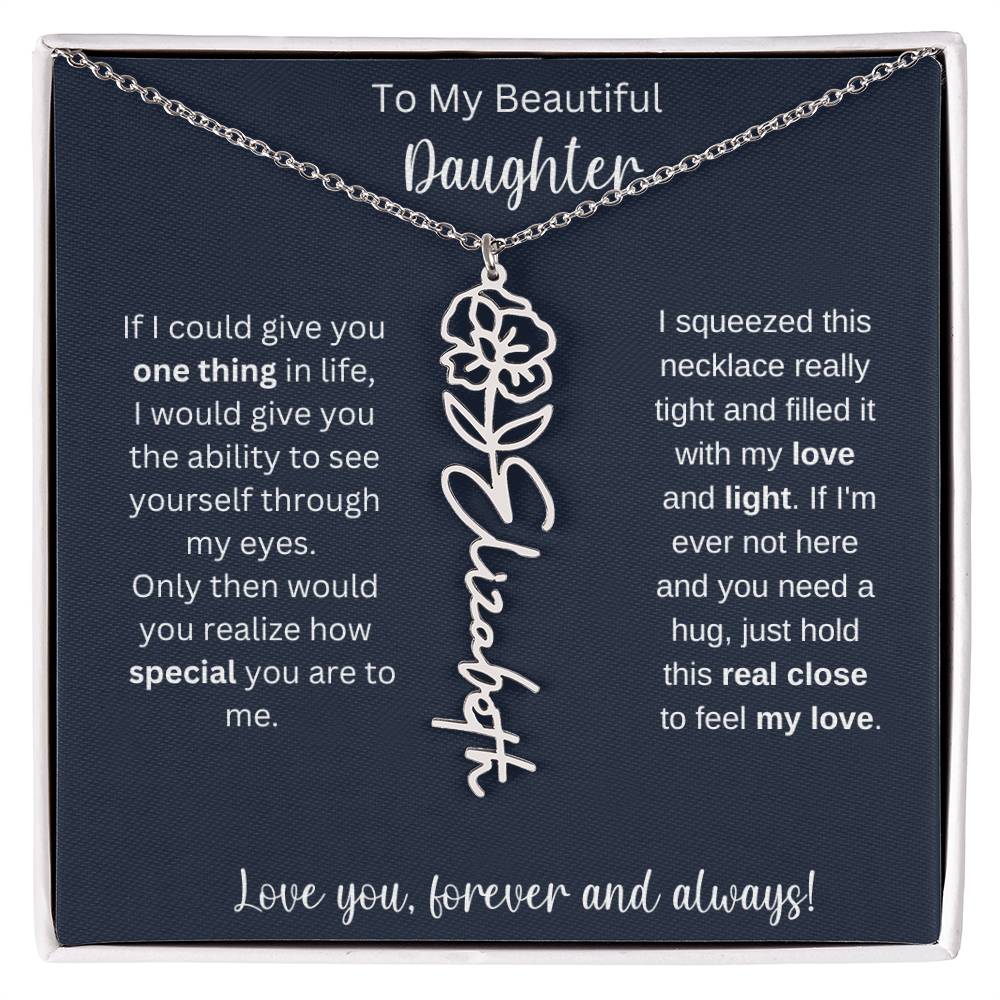 Daughter Custom Necklace 2