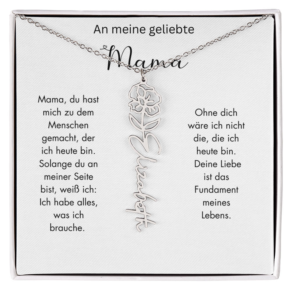 Personalisiertes Schmuck Geschenk für Mama