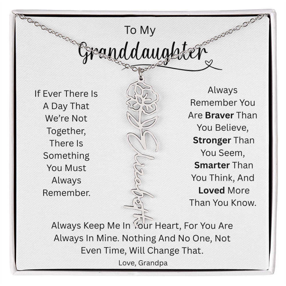 Granddaughter Grandpa