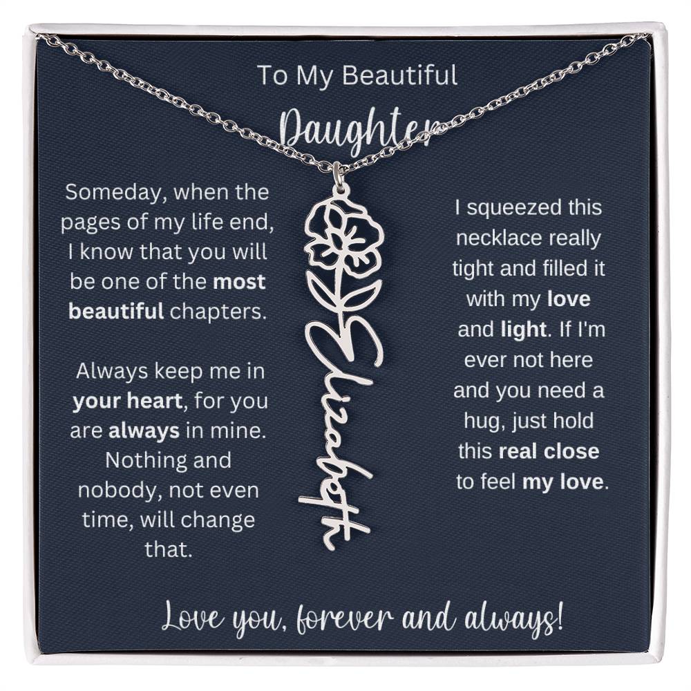 Daughter Custom Necklace 3