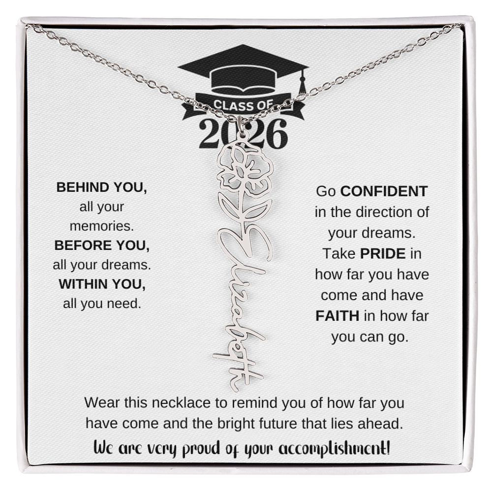 2026 Graduation Necklace