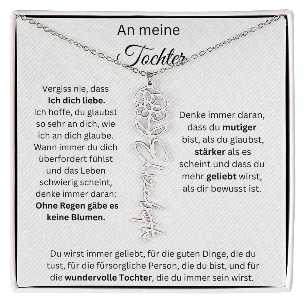 An Meine Tochter Vergiss Nie Dass Ich Dich Liebe
