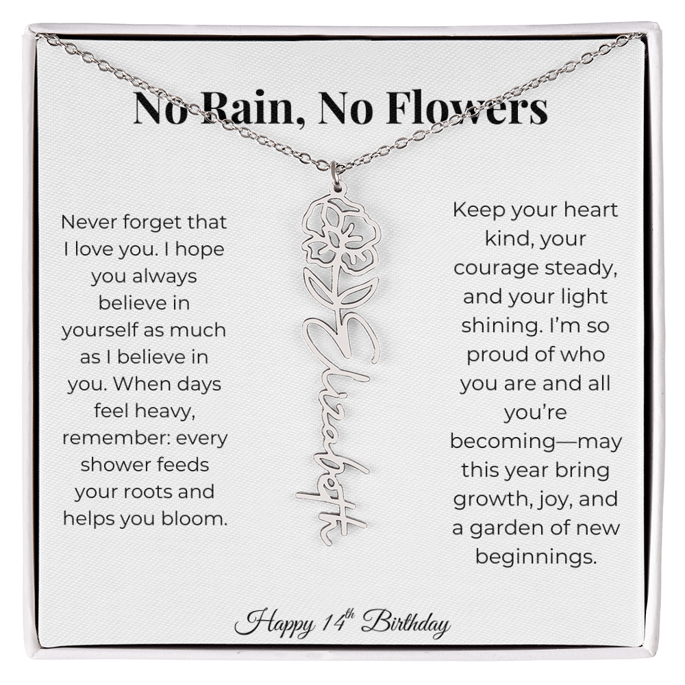 14th Birthday Gift for Daughter, Granddaughter, Niece, Goddaughter & Bonus Daughter