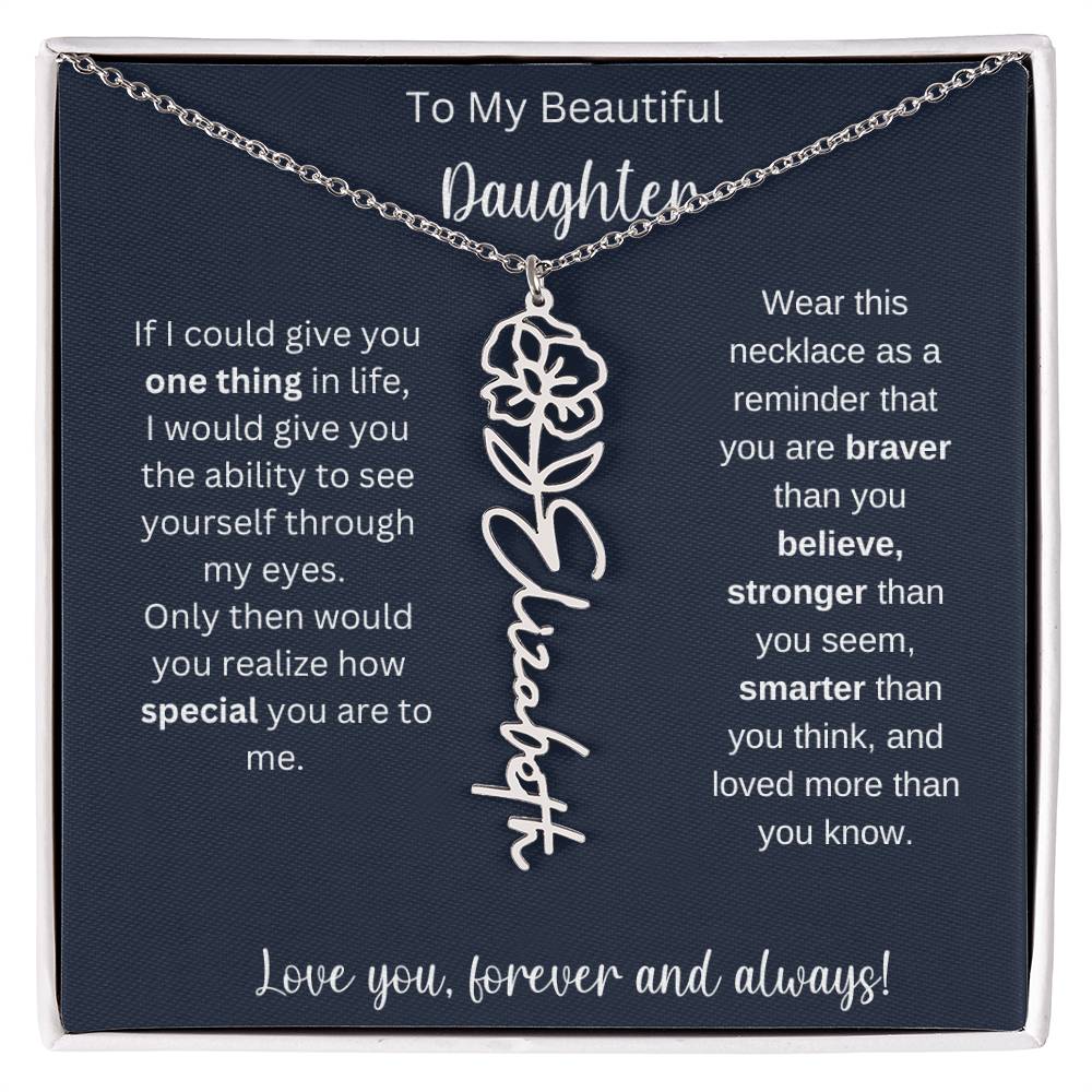 Daughter Custom Necklace 1