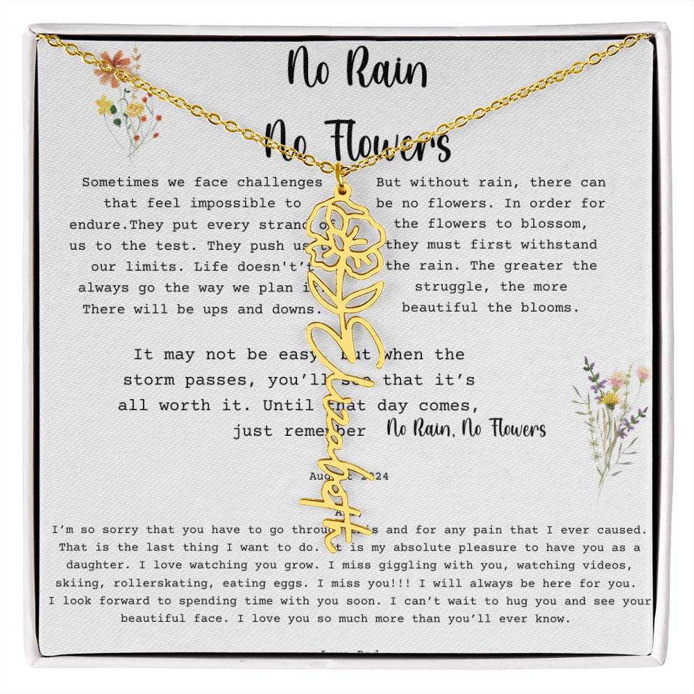No Rain No Flowers