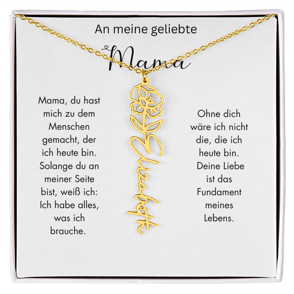 Personalisiertes Schmuck Geschenk für Mama