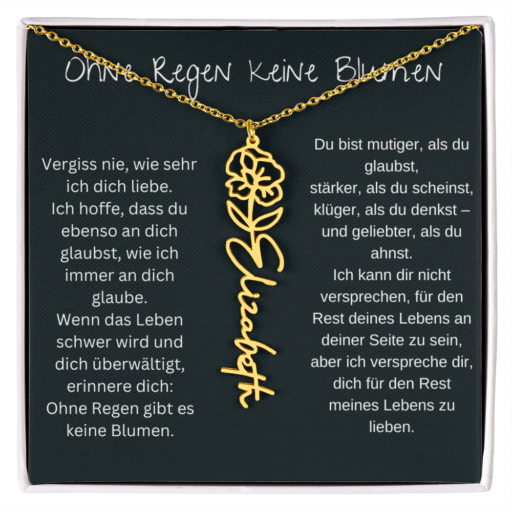 Ohne Regen Keine Blumen