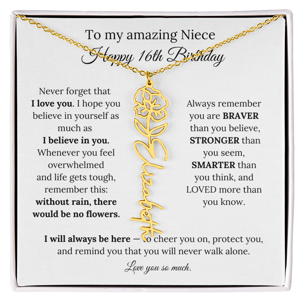 Happy 16th Birthday Gift for Niece