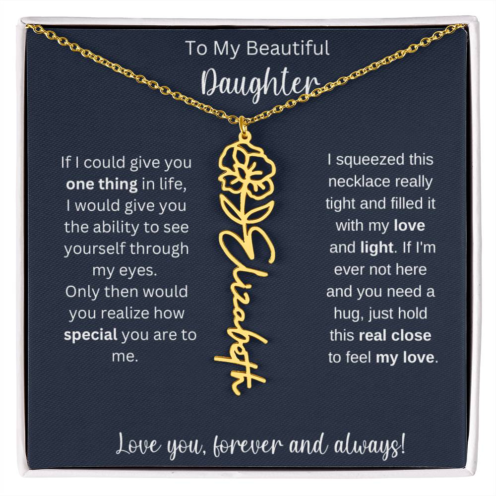 Daughter Custom Necklace 2