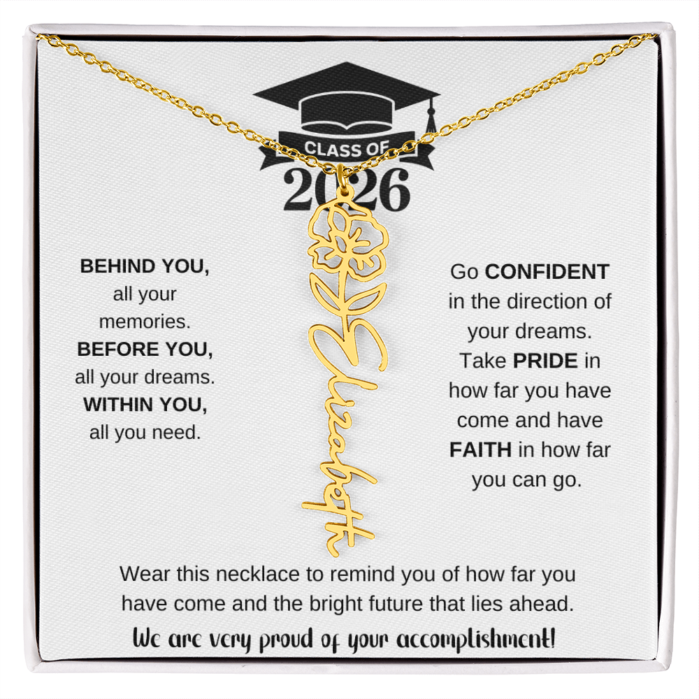 2026 Graduation Necklace
