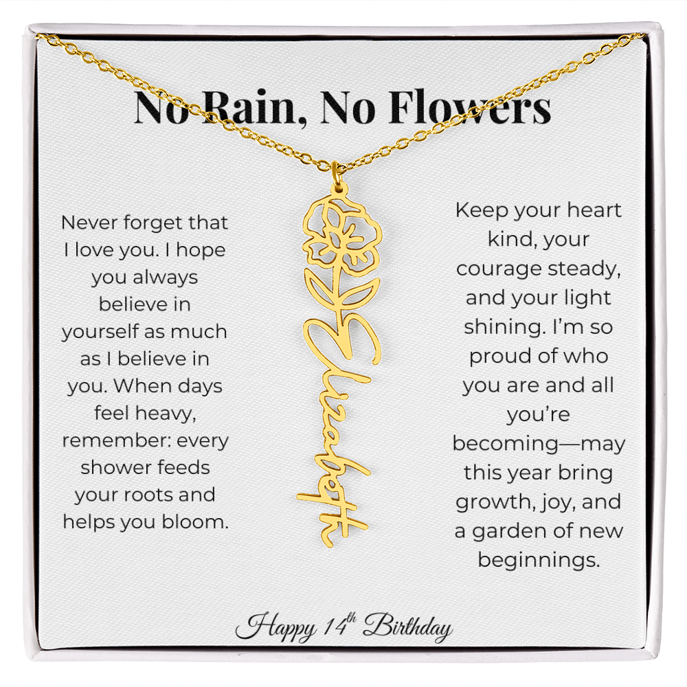 14th Birthday Gift for Daughter, Granddaughter, Niece, Goddaughter & Bonus Daughter