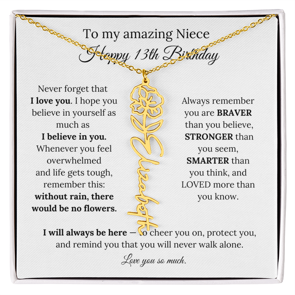 Happy 13th Birthday Gift for Niece