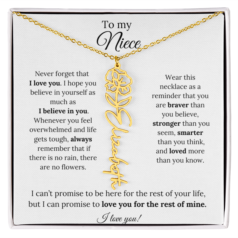 To My Niece